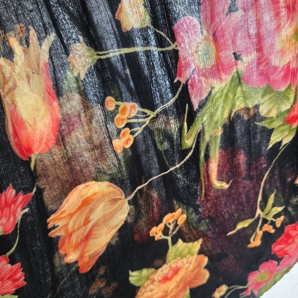 American Angel Crepe Floral Sundress - Picture 4 of 7